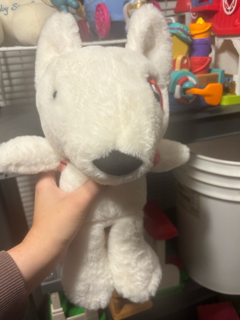 Target 10" Bullseye Plush Dog from the 2023 "Goodness To Give" exclusive collect